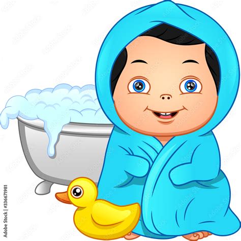 30+ Little Boy Tub Towel Clip Art Illustrations, Royalty-Free - Clip ...