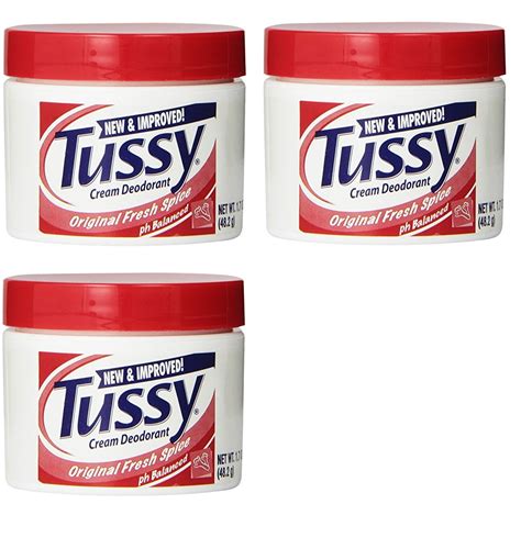 Tussy Deodorant Cream, Original - 1.7 Oz (3 Pack) + Yes to Tomatoes ...