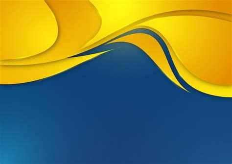 Yellow And Blue Background Hd