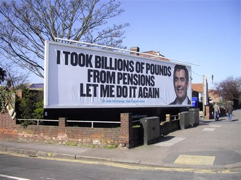 Conservative Party Election poster,... © PAUL FARMER :: Geograph Britain and Ireland
