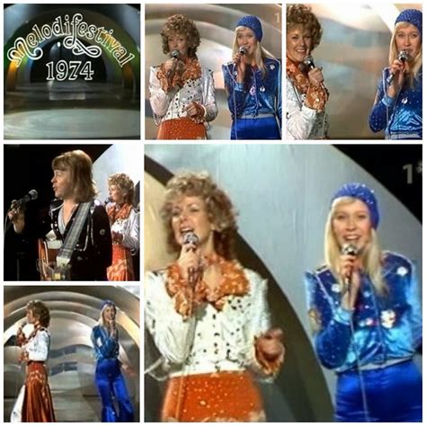 ABBA Date - 9th February 1974 | Abba, Eurovision song contest ...