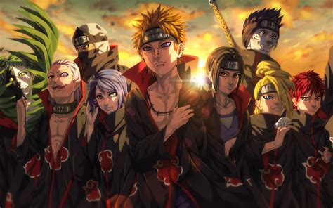 3840x2400 Resolution Akatsuki Organization Anime UHD 4K 3840x2400 ...