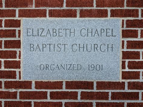 Home - Elizabeth Chapel Baptist Church