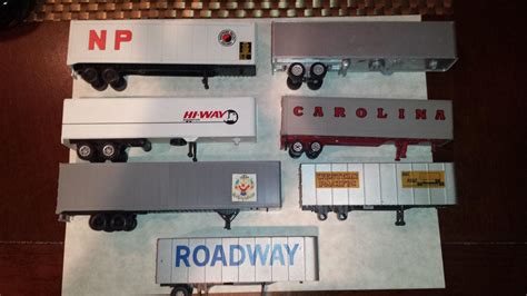 HO scale semi trailers. 1/87 trucks. | #1818358038