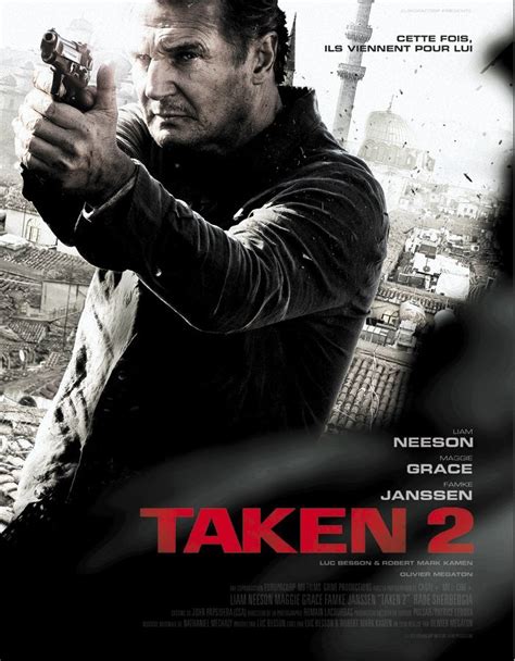 √ Taken 2 Movie Poster Hd - Liam Neeson Taken 2 Famke Janssen Original ...