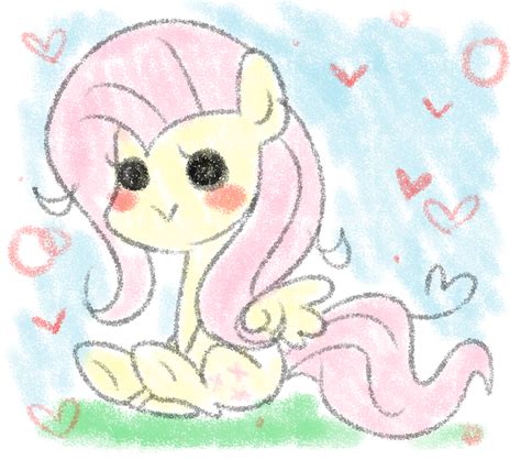 Chibi Fluttershy by Dreamilicious on DeviantArt