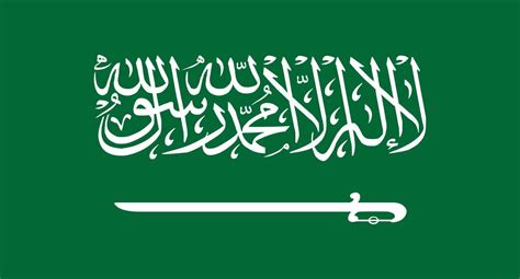 Saudi Arabia flag 5078558 Vector Art at Vecteezy