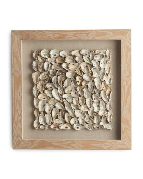 Oyster Shell Wall Art #shell_crafts_wall | Интерьер, Декорации, Ракушки