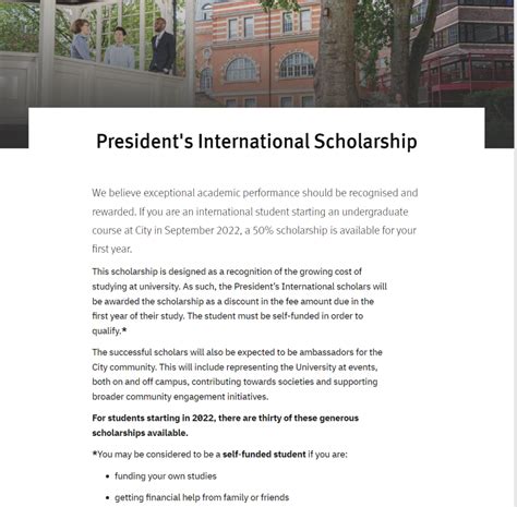 The best City University of London Scholarships for International students. - Financial Freedom ...