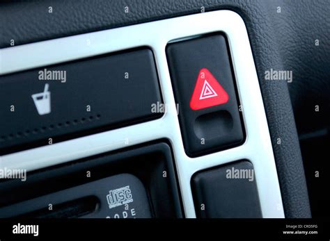 Hazard lights button hi-res stock photography and images - Alamy