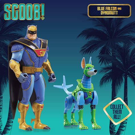 Scoob! Action Figure 2 Pack – Blue Falcon and Dynomutt – TopToy