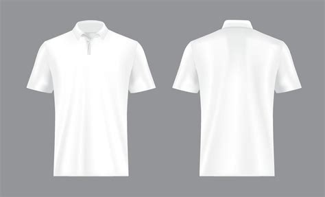 3D White Polo Shirt Mockup 20982071 Vector Art at Vecteezy