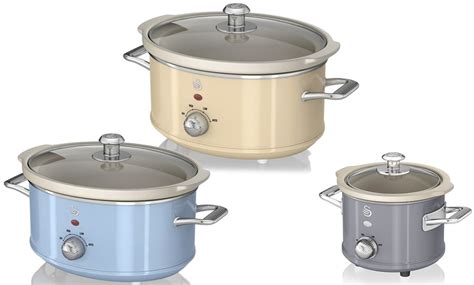 Swan Retro-Style Slow Cooker | Groupon