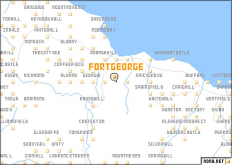 Fort George (Jamaica) map - nona.net