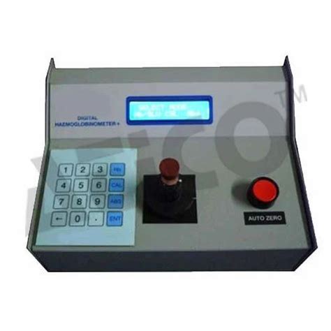 Standard Digital Hemoglobinometer, for Hospital at best price in Ambala