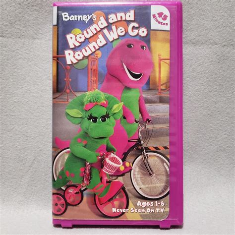 Barney - Round and Round We Go (VHS, 2002) for sale online | eBay ...