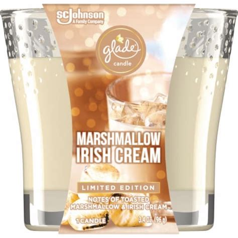 Glade® Marshmallow Irish Cream Candle, 3.4 oz - Kroger