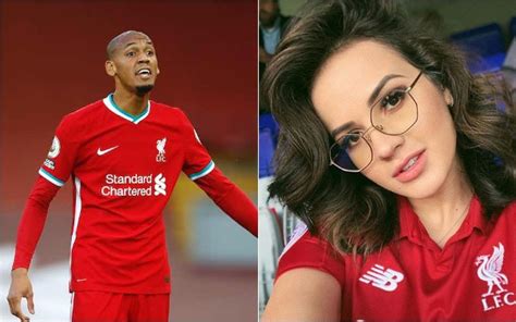 Fabinho wife Rebeca Tavares argues with Liverpool fan