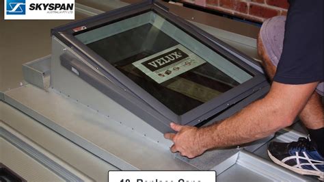 How to Install Velux Skylights into Velux Custom Flashing made by Skyspan Australia - YouTube