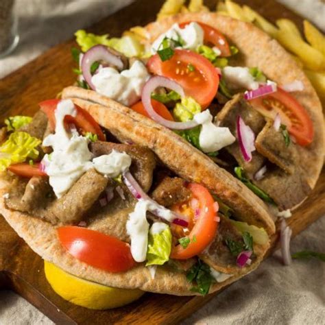 Easy Greek Gyro Sandwich with Tzatziki Sauce - IzzyCooking