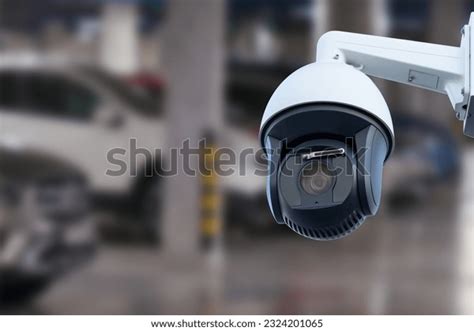 Cctv Camera Installed On Parking Protection Stock Photo 2324201065 | Shutterstock