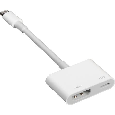 Apple Lightning Digital AV Adapter MD826AM/A B&H Photo Video