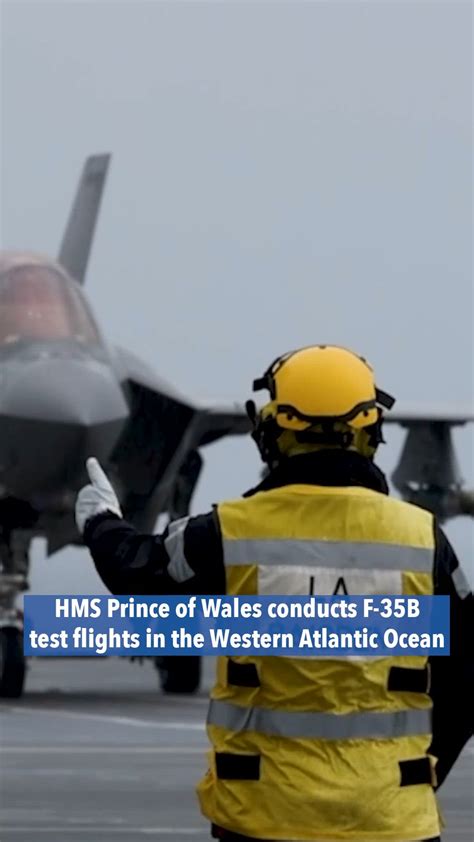 DVIDS - Video - HMS Prince of Wales F-35B test flights