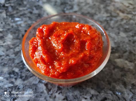 Salsa de pimientos