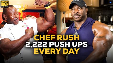 Interview: The Reason Chef Rush Does 2,222 Push Ups A Day