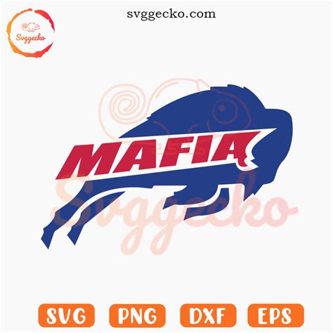 Bills Mafia Logo SVG, NFL Football SVG, Buffalo Bills Team SVG PNG Cricut - Gecko