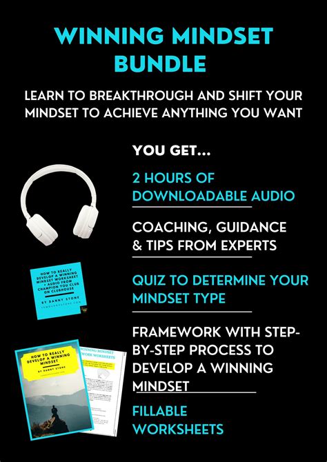 Winning Mindset BUNDLE: Learn to Develop a Success Mindset