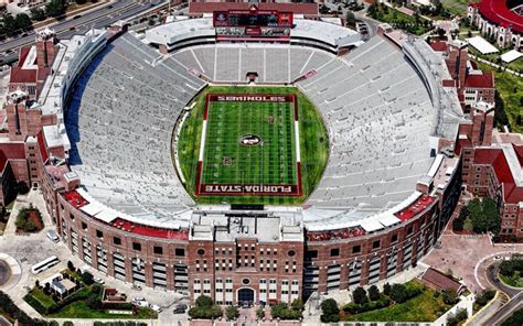 Download wallpapers Doak Campbell Stadium, Florida State Seminoles Stadium, NCAA, Florida State ...