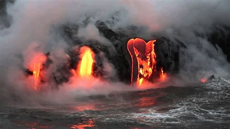 Online crop | HD wallpaper: red lava, Hawaii, nature, geology, volcano ...