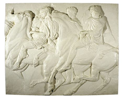 Fragment of the Parthenon frieze - Museo Omero