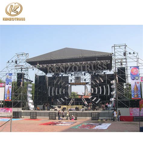 Outdoor Stage Truss Project Aluminum Concert Stage Truss for Sale ...