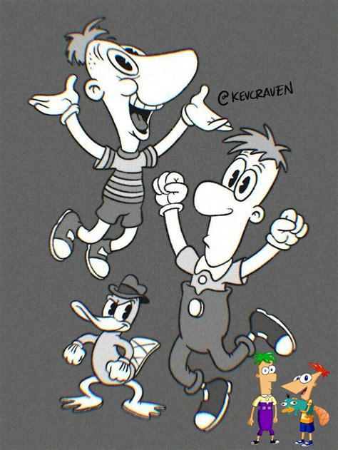 “Trapped” In The 1930s: Artist Draws Popular Characters In Rubber Hose Style (16 Pics) | Bored Panda