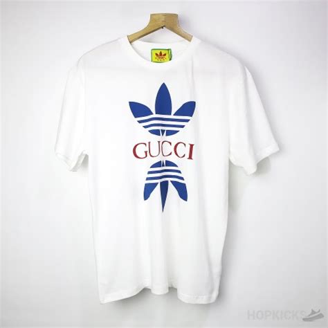 Gucci x Adidas White T-Shirt