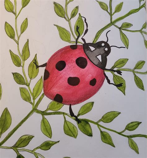 Watercolor Ladybug by LuckyBamboo1960 on DeviantArt