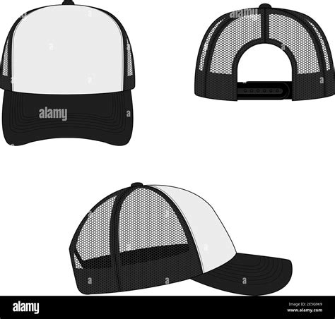 Trucker Hat Template Illustrator