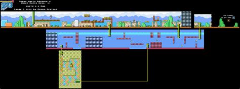 Super Mario Advance 4: Super Mario Bros. 3 World 3-9 Map (PNG ...