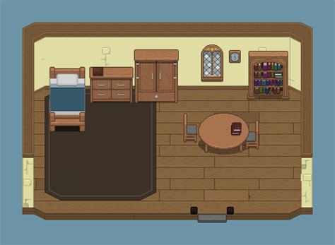 Pixel Art House Interior Assets | GameDev Market