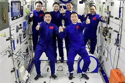 Gallery: New Crew Arrives at China’s Space Station - Caixin Global