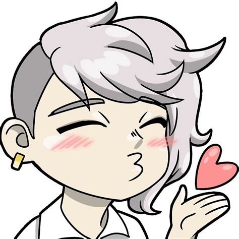 "Ira Kiss Emote Sticker" by Dependum | Redbubble