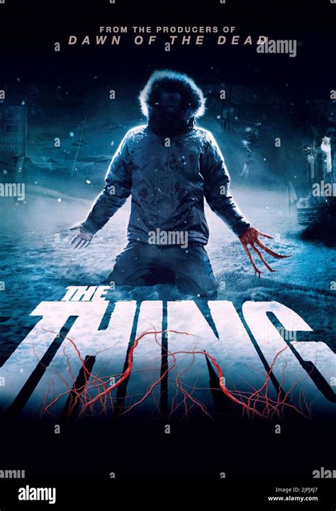 MOVIE POSTER, THE THING, 2011 Stock Photo - Alamy