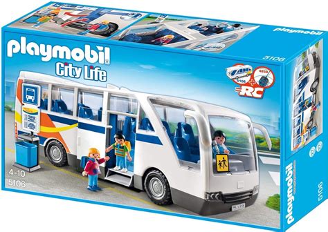 PLAYMOBIL City Life Autobús Escolar, A partir de 4 Años (5106): Amazon.es: Juguetes y juegos