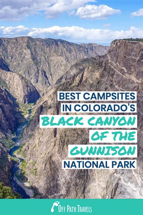 The Black Canyon of the Gunnison National Park in Colorado is a ...