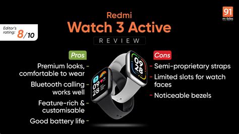 Redmi Watch 3 Active review: light on the wrist and pocket, heavy on ...