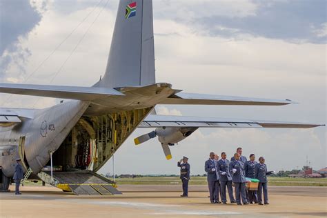 Franco Megannon Images: South African Air Force Pays Tribute to Comrades