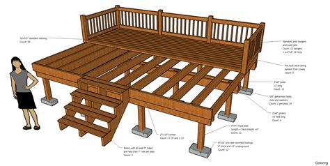 Laying Out Deck Footers • Decks Ideas