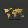 ELEGANT GOLD FAUX BLACK WORLD MAP PERSONALIZED BUSINESS CARD | Zazzle.com